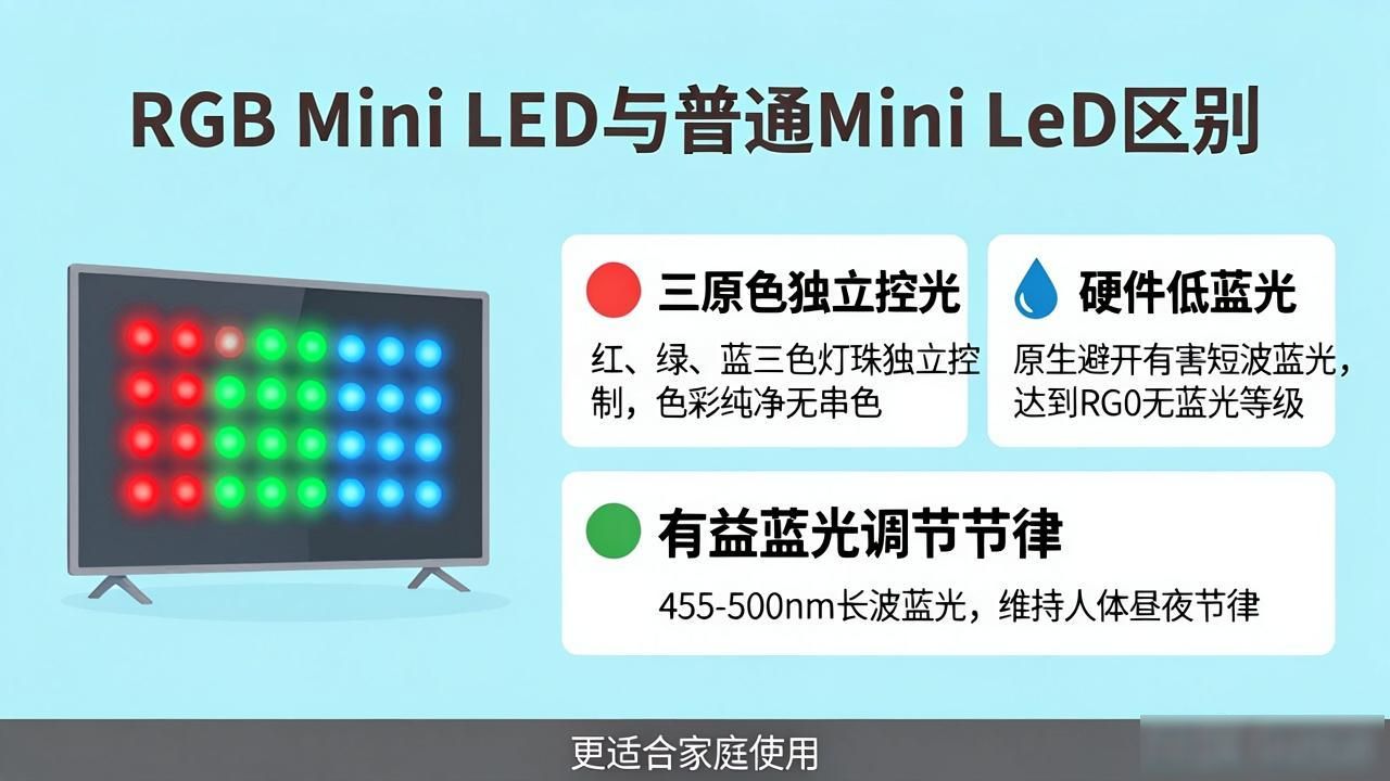RGB Mini LED和普通Mini LED有何区别，哪种更适合家庭使用