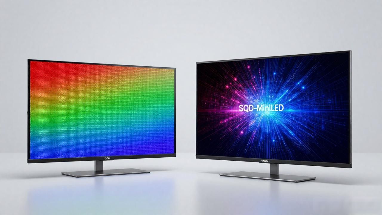 RGB-MiniLED和SQD-MiniLED，到底谁才是画质天花板