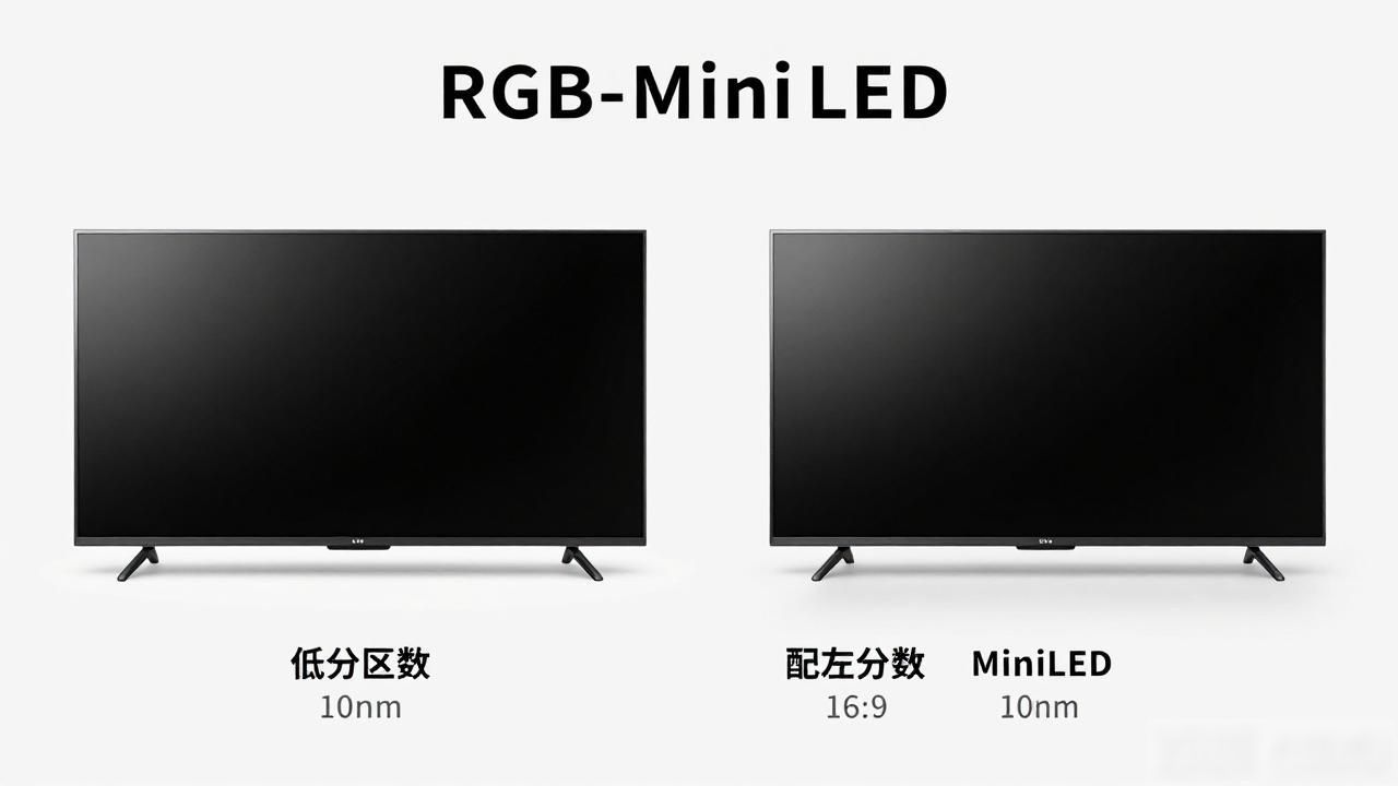 RGB-MiniLED电视怎么选？这几点关键参数别忽略