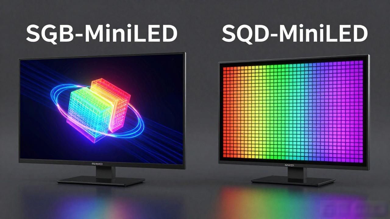 RGB-MiniLED 和 SQD-MiniLED 哪个好?