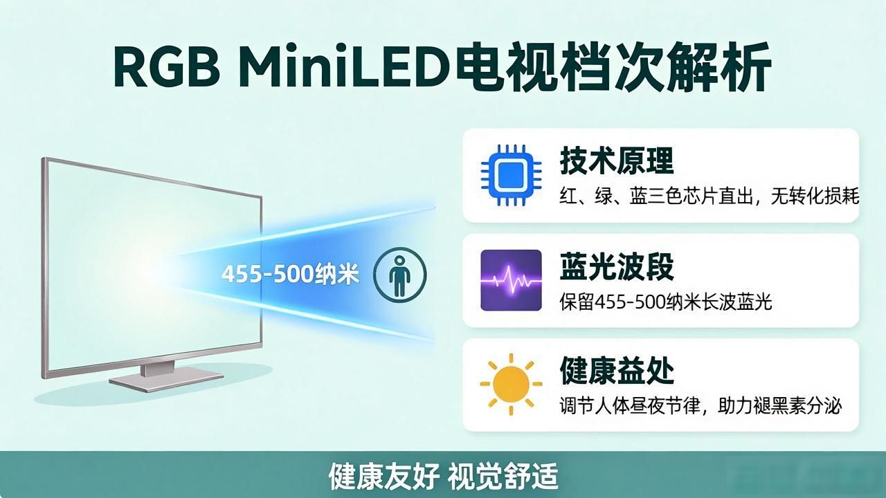 RGB MiniLED电视档次解析：技术原理与市场定位