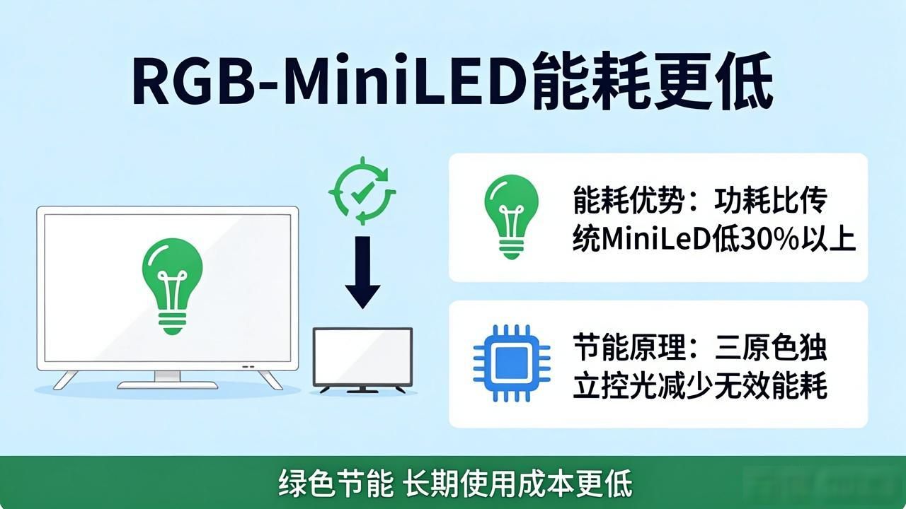 RGB-MiniLED电视是什么？一文讲清它和普通MiniLED的区别