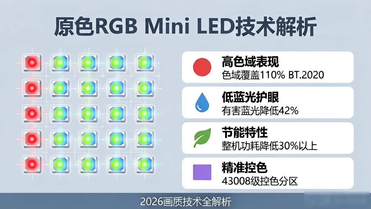 RGB Mini LED电视怎么选？2026年画质技术全解析