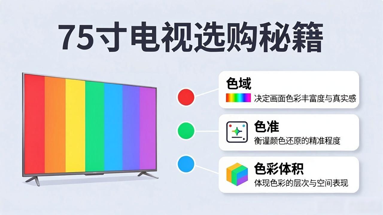 75寸电视选购秘籍，这几点必须搞懂