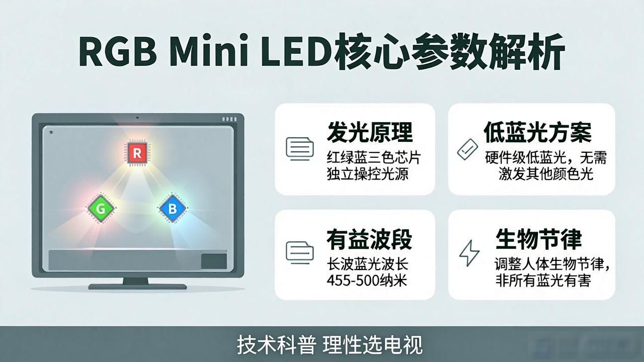 选电视别被忽悠，RGB Mini LED核心参数一文看懂