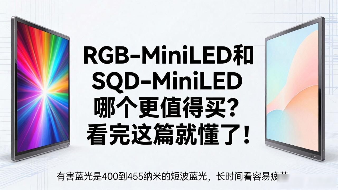 RGB-MiniLED 和 SQD-MiniLED 哪个好?