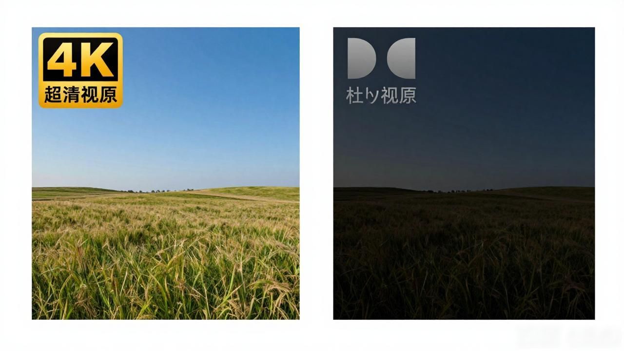 杜比视界与4k画质区别