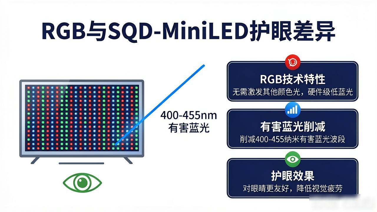 RGB-MiniLED 和 SQD-MiniLED 哪个好?